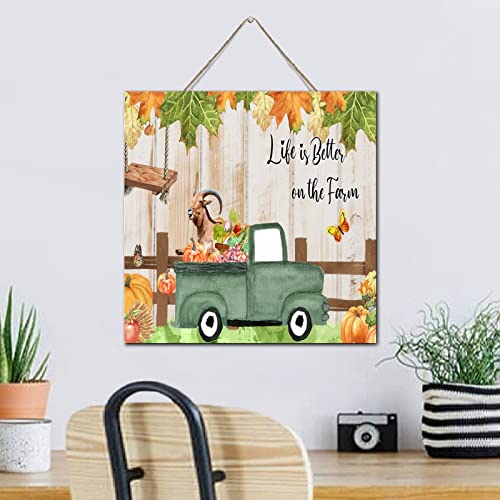 Plaque murale décorative en bois idée cadeau crémaillère - 5