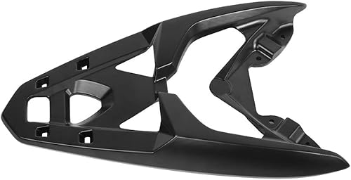 Miniatura 8 de Qiilu Portaequipajes de motocicleta para Nmax 155, NMAX 125, N-155 2019, capacidad de 28.7 lbs (28.6 libras), aleación de aluminio, montaje en correa