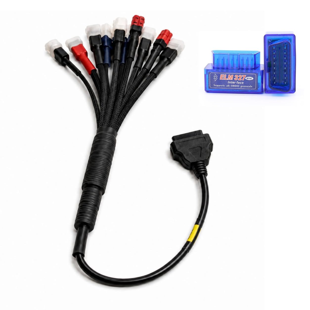 Mapout24 BS6 Bike OBD Scanner All Bike Heavy Duty Molded Universal Wire Unbreakable Wire with ELM 327 2.1v OBD Scanner for All Scooters and Bike, One Year Warranty SMPL106-image-10