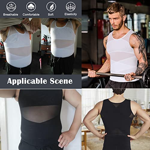 Mens Compression Shirt To Hide Moobs