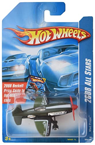Hot Wheels Mad Propz, [Green] 2008 All Stars Beckett Price Card