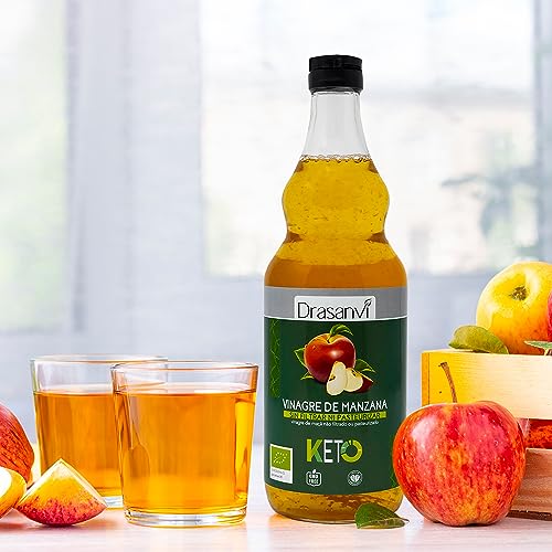 DRASANVI-VINAGRE-DE-MANZANA-MADRE-SIN-FILTRAR-CERTIFICADO-BIO-Vinagre-de-sidra-de-manzana-KETO-Apple-Cider-Vinegar-Manzanas-ecologicas-VEGANO-SIN-GLUTEN-75cl