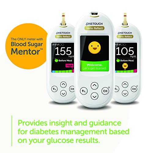 Onetouch Verio Test Strips For Diabetes Value Pack - Diabetic Test Strips For Blood Sugar Monitor | At Home Self Glucose Testing | 2 Packs, 30 Test Strips Per Pack #TOP3
