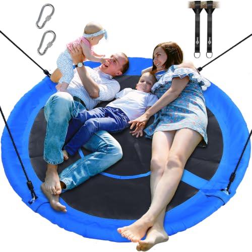Trekassy 60' Saucer Tree Swing, Large Family Swing for...
