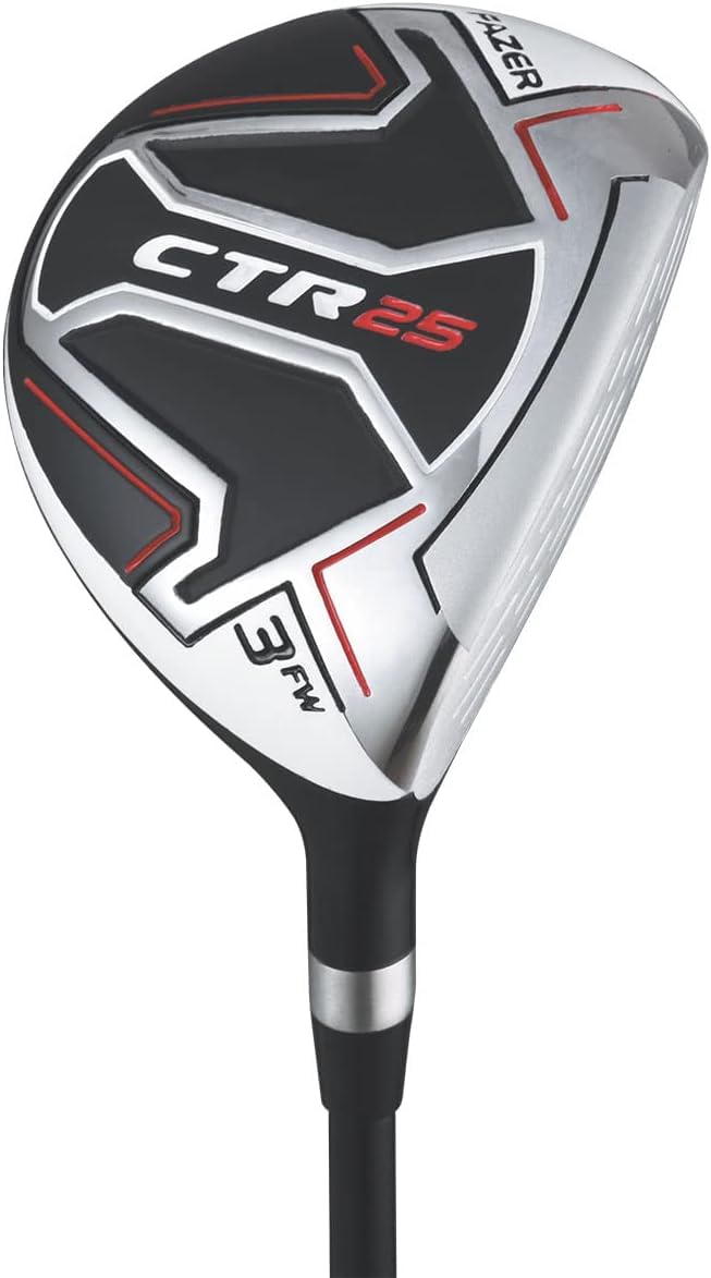 Fazer CTR25 - Set da golf da uomo, destrorsi, in legno da fairway, ibrido, ferri oversize, putter, mazza da golf, borsa con supporto, set completo di mazze da golf per principianti e giocatori