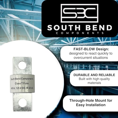 South Bend Components 400 Amp Class T Fast Blow Fuse - Image 3
