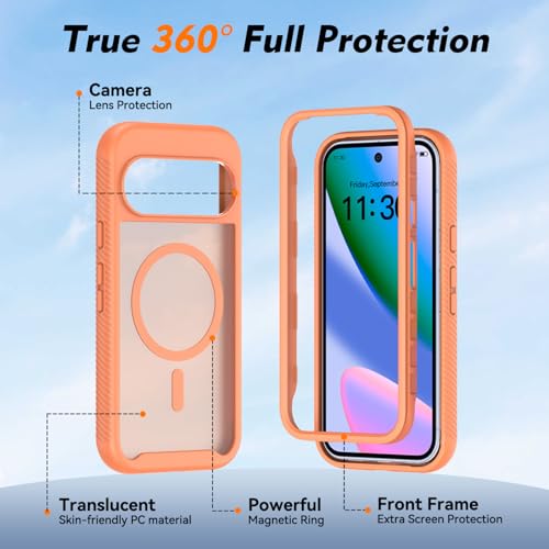 Coque Google Pixel 9 Pro compatible MagSafe antichoc robuste