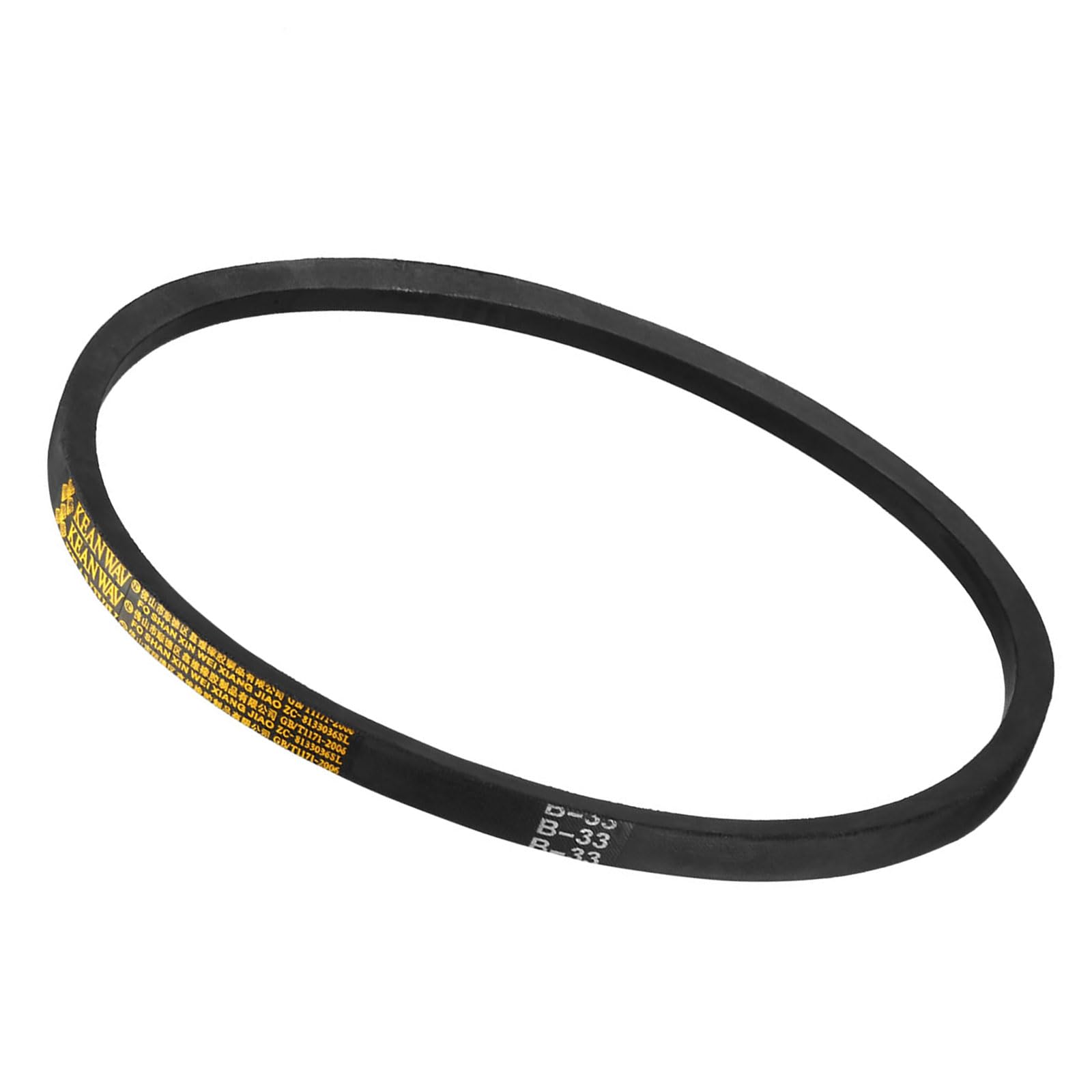 B-46 Rubber V-Belts - [46 Inch Pitch Girth] Wrapped B Section Industrial Power Drive Belt for Transmission Use, 5/8 Inch Width 13/32 Inch Thick — Amazon image 14