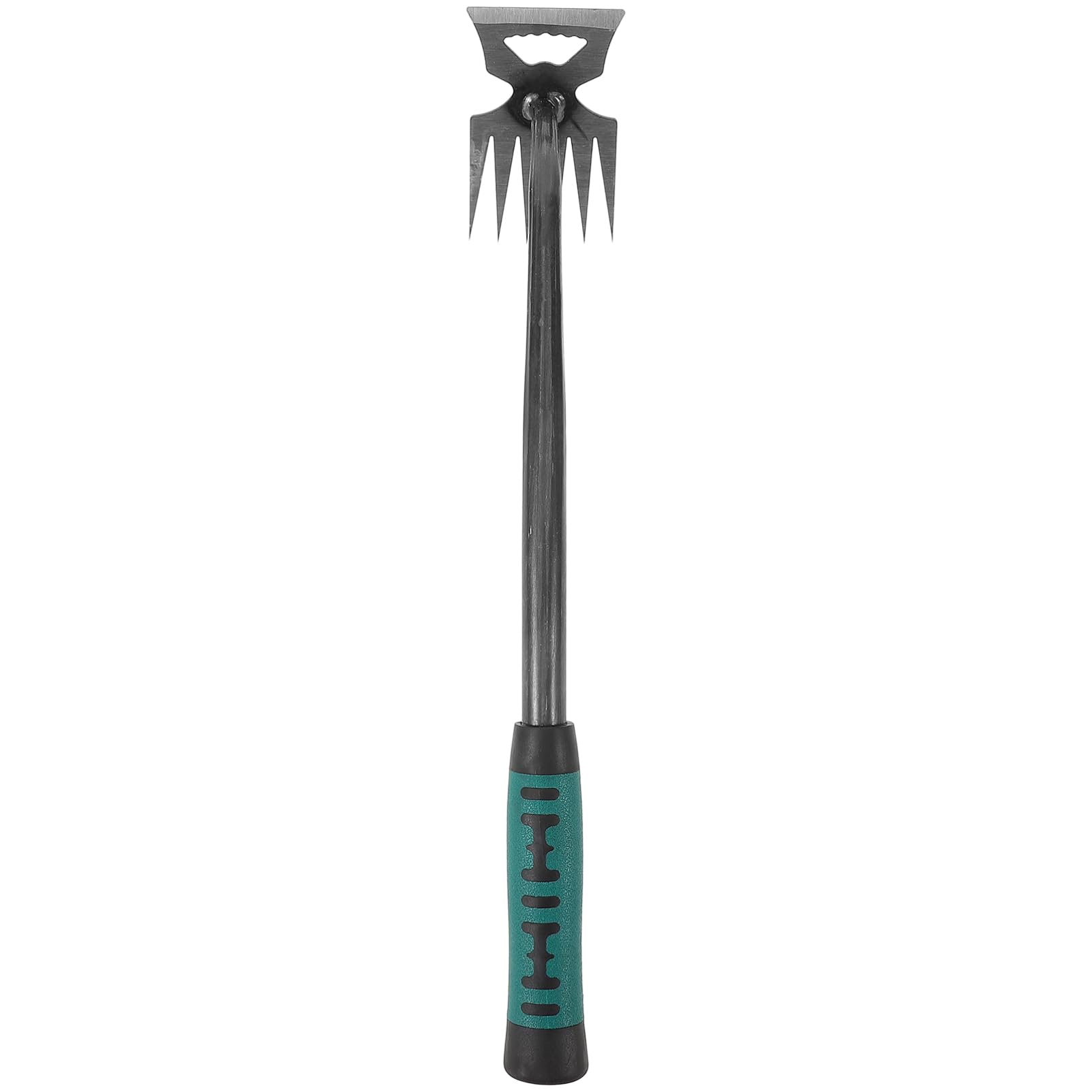 Hemobllo 2 Stück Hiege aus Jäten Abzieher Gartenscheren Clearing-Tool Ziehwerkzeug Hacke manuelle Unkrautentferner wieder haltbare Hand Unkraut jäten Unkrautstecher Stahl