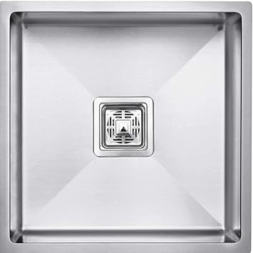 HONEYWARE 304 GRADE SINGLE BOWL STAINLESS STEEL HANDMADE KITCHEN SINK (18