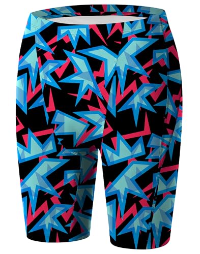 MIVEI Youth Boys Swim Jammers Competitive Swim Team Swimsuit Trunks Shorts