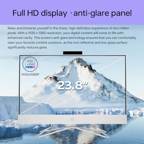 Hp 24 Newest Daily All-In-One, 23.8 Inch Fhd 1920 * 1080, Intel Core I3-1115G4 thumb #3