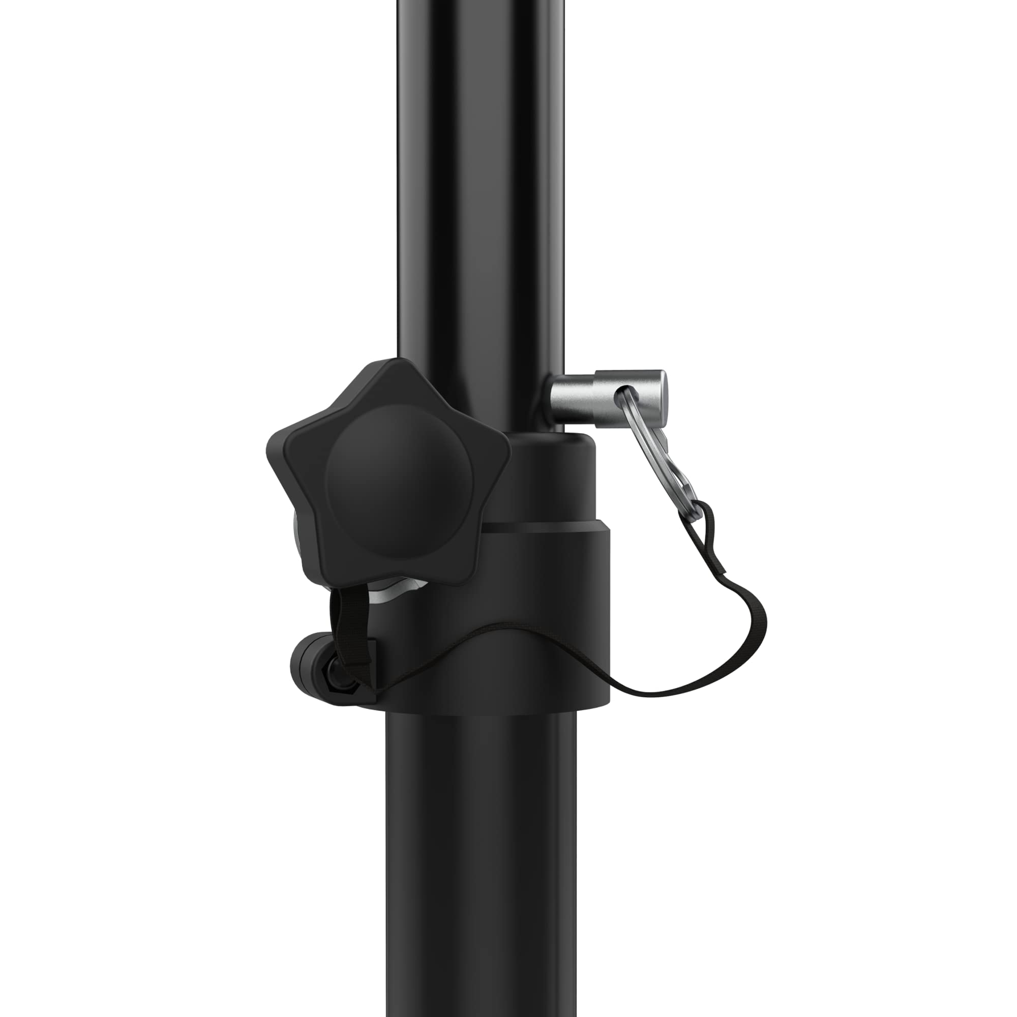 Audibax Neo 130 - Support Professionnel pour Haut-Parleurs - Paire de Trépied pour haut-Parleurs - Sac de transport Inclus - Trépieds Extensible - Hauteur Réglable de 120 à 180 cm - Poid Maximum 30 kg