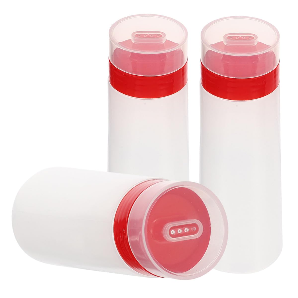 Botellas exprimibles para condimentos de 300ml, dispensador de salsa de 4 agujeros para cocina