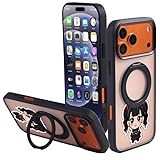 ベビーメタル Babymetal IPhone 17/17air/17pro/17promaxケース iPhone 17/17air/17pro/17promaxカバー 360°回転CD スタンド開閉テスト マグセーフ 横縦両立 角度自由調整高耐久性 透明 おしゃれ 兼用性