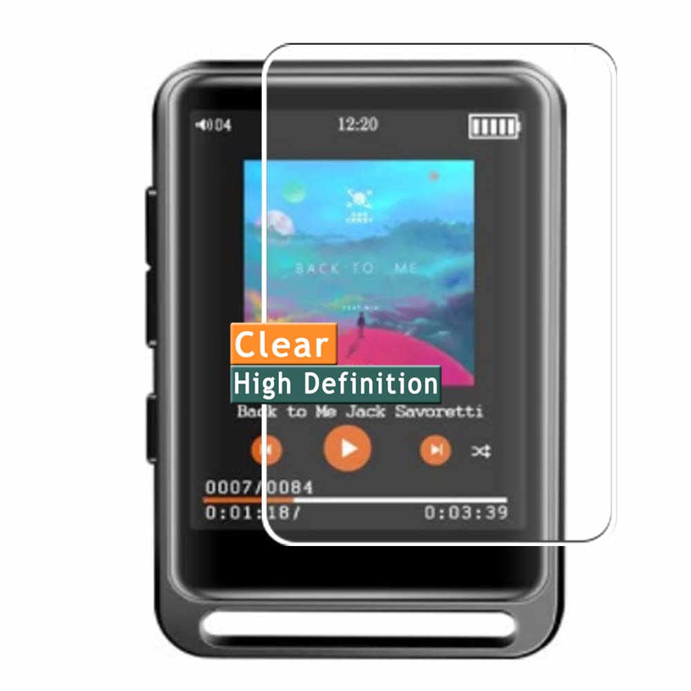Vaxson 3-Pack Screen Protector, compatible with Searick M6 MP3 PLAYER, TPU Guard Film Protectors Sticker [NOT Tempered Glass] New