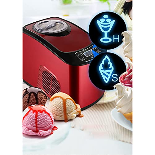 ChengBeautiful Eismaschine Eismaschine Home Automatische Hausgemachte Eiscreme-Maschine Kleine Kommerzielle Maschine Zum… – Bild 5