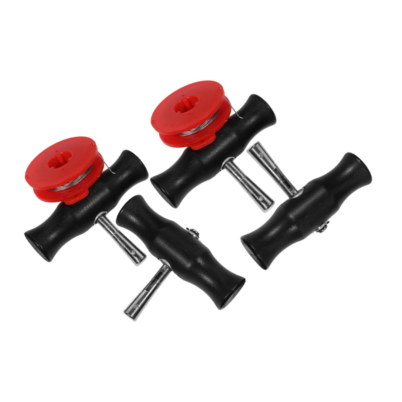 Anneome 2 Juegos Kit Herramientas para Desmontaje de Parabrisas con Cable de Acero Resistente y Manijas Cortador de Vidrio para Automóviles Kit Versátil para Extracción Precisa de