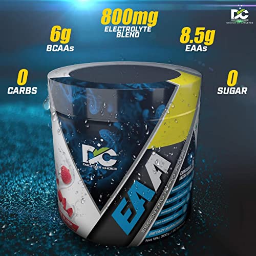 Image of DC DOCTORS CHOICE EAA (Essential Amino Acids) BCAA for Intra-Workout /Post Workout 300grams (Litchie Slush, 60 Serving)
