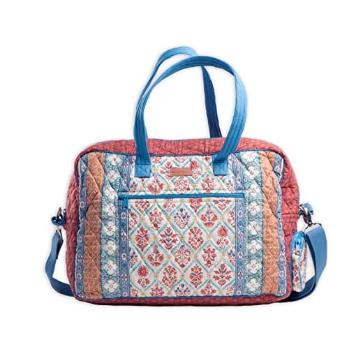 Did the ancient romans use luggage for travel Stylish Cotton Quilted Weekender Bag