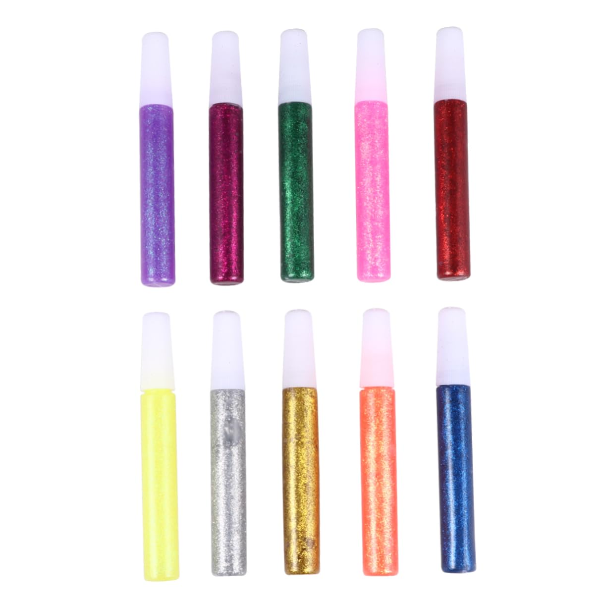 Operitacx Stylo à Colle Scintillant 50 Pièces pour Loisirs Créatifs et Activités DIY Couleur Aléatoire