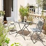 Lafuma Balcony Bistroset Titangrau
