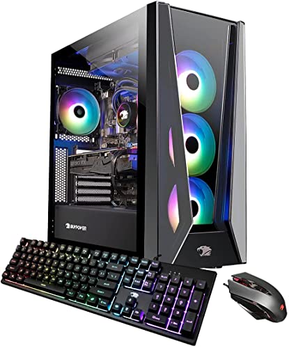 Mytrix Trace MR by iBUY-Power Liquid Cool Gaming Desktop, Octa-Core i9-11900KF, GeForce RTX 3060 Ti 8GB, 64GB 3200MHz RAM, 1TB PCIe SSD+2TB HDD, USB-C, HDMI/DP, RJ45, WiFi, RGB, Peripherals, Win 10 Mytrix Trace MR by iBUY-Power Liquid Cool Gaming Desktop, Octa-Core i9-11900KF, GeForce RTX 3060 Ti 8GB, 64GB 3200MHz RAM, 1TB PCIe SSD+2TB HDD, USB-C, HDMI/DP, RJ45, WiFi, RGB, Peripherals, Win 10