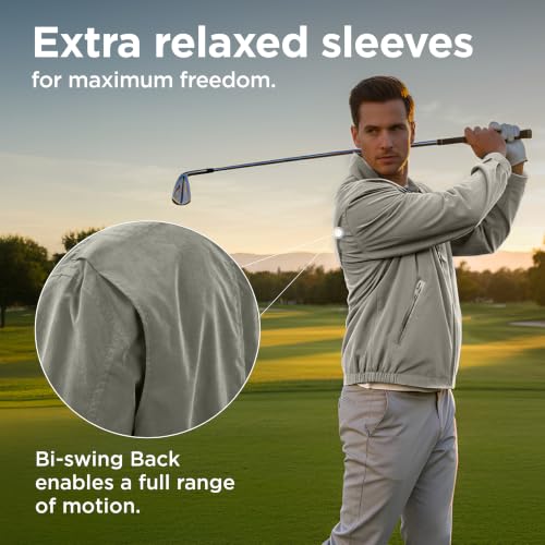 Image of London Fog Men's Auburn Zip-Front Golf Jacket