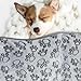 GRABAGECAN Furry Dog Blanket Soft Plush Blanket Winter Autumn Use for Dog Kennel Crates All Breeds Resting Blanket Bedding Supply