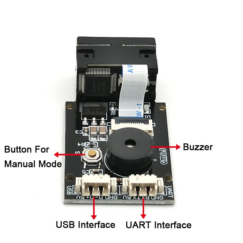 GM65 1D 2D Code Scanner Bar Code Reader QR Code Reader Module