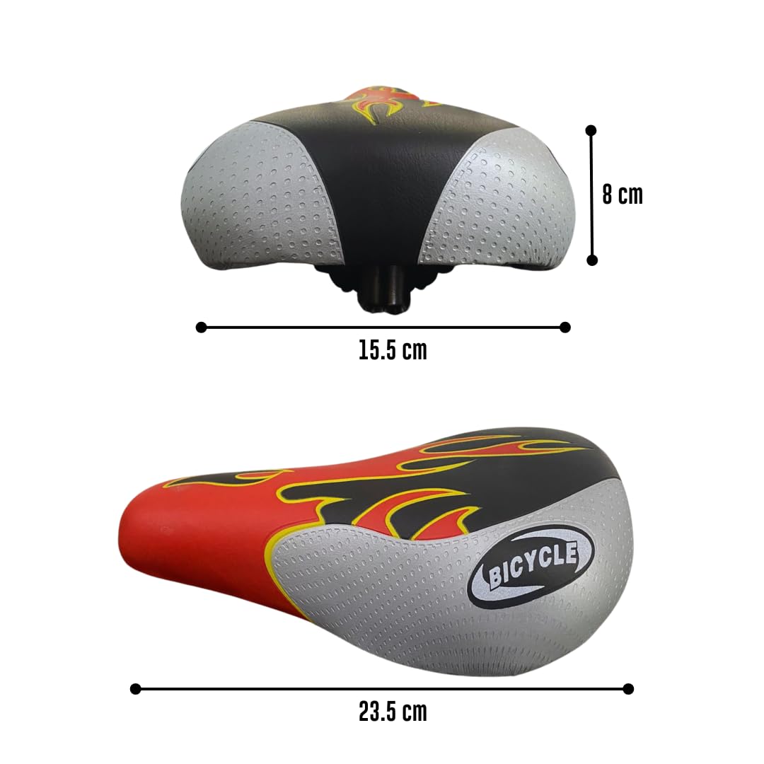 Sella Bici Bambino Ergonomica - Imbottitura In Gel, Impermeabile, Universale Per City E Mountain Bike