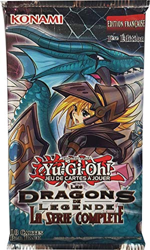 YU-Gi-Oh! Booster de 18 Cartes : Les Dragons de Légende La Série Complète - DLCS