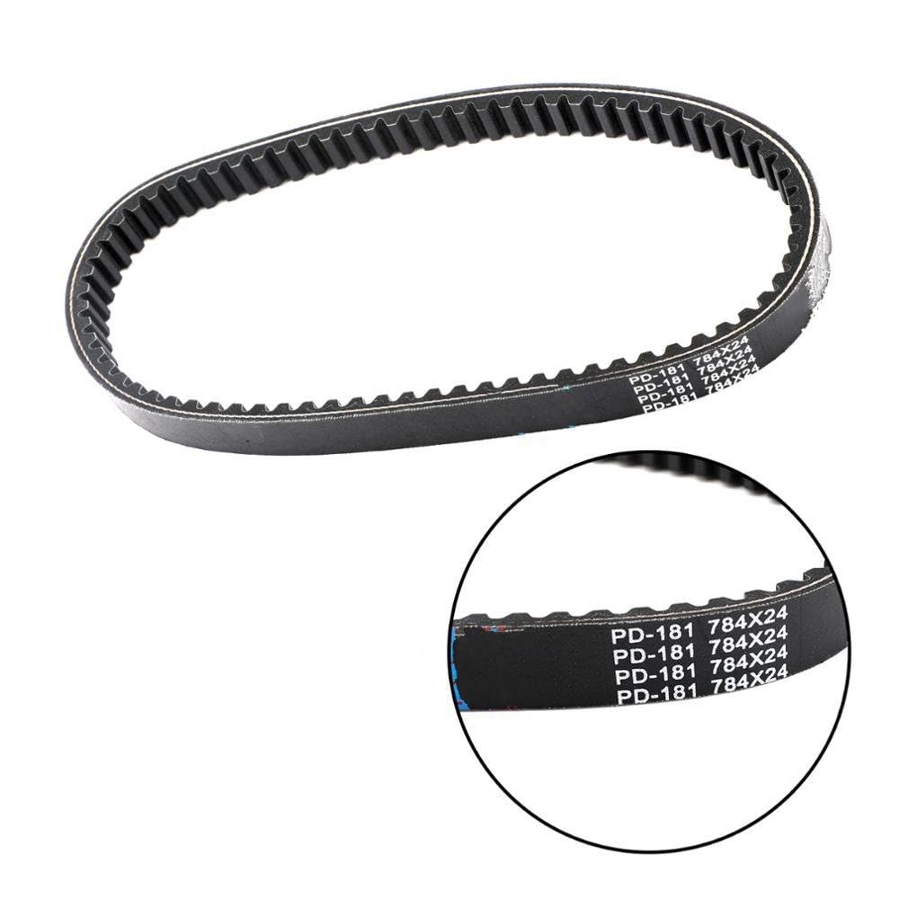 FUNFOB Transmisión Correa 1 Uds Correa Embrague Transmisión Piezas ATV 784OC X 24W para para YFM300 para Grizzly 300 2012-2013 P/N.1SC-E7641-00 Correas de transmisión