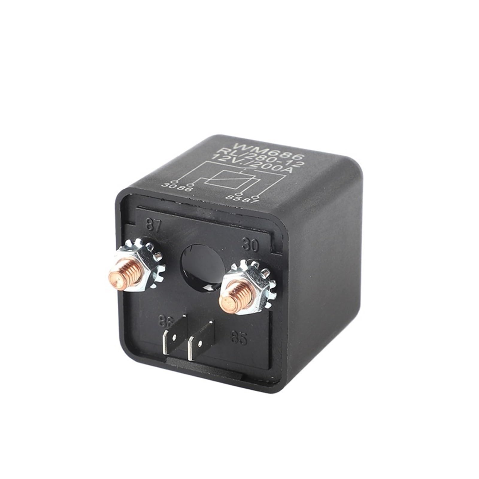 Relé de alta corriente de alta potencia 200A WM686 relé de arranque automotriz RL/280 12