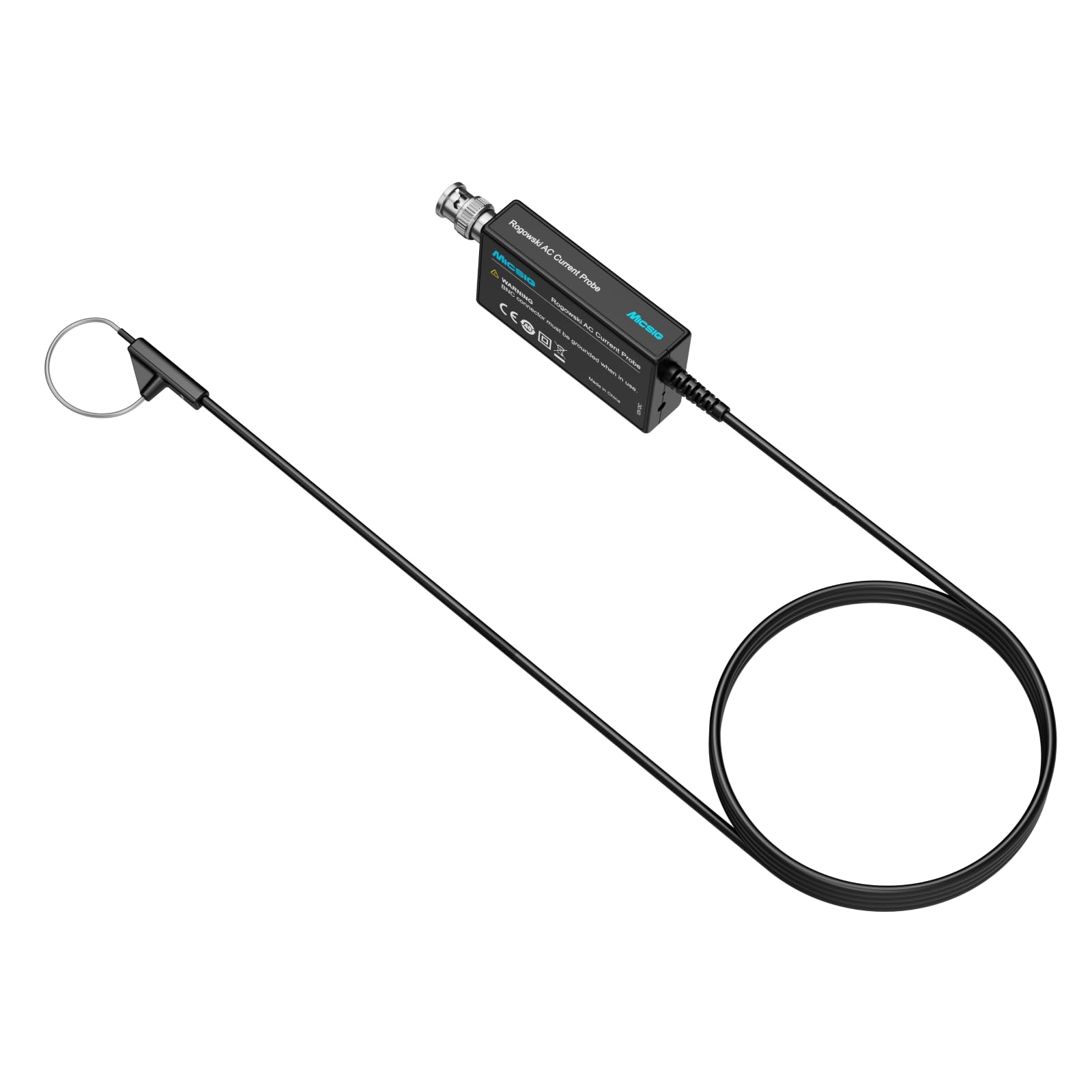 Micsig Rogowski AC Current Probe RCP60XS/RCP300XS/RCP600XS/RCP1200XS/RCP3000XS/RCP6000XS RCP Series Bandwidth 2Hz - 30MHz Accuracy (Typical) 2% Peak