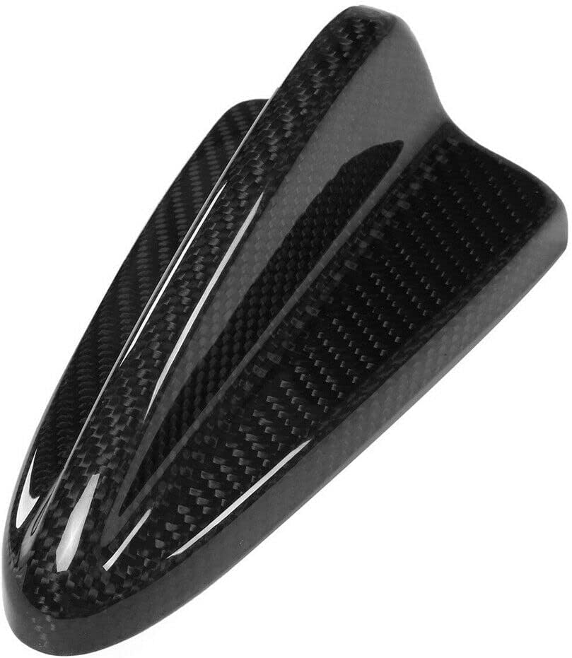 Real Dry Carbon Fiber Antenna Trim Cover Fit for BMW M3 E90 E92 E93