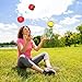 Leitee 36 Pcs Juggling Balls for Beginners 2 Inch Small Soft Durable Colorful Juggling Balls Bulk for Adults(Blue, Yellow, Red, Green)