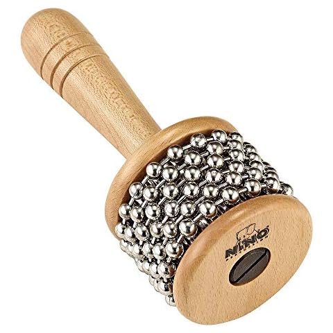 Cabasa beige pequeña Nino Percussion NINO701 Cover