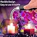 Electric Arc Lighter, imenou Flameless Electronic Kitchen Lighters with Rechargeable Li-ion Battery, 360° Flexible Neck Windproof Portable USB Lighter for Candle BBQ Camping Grilling Stove