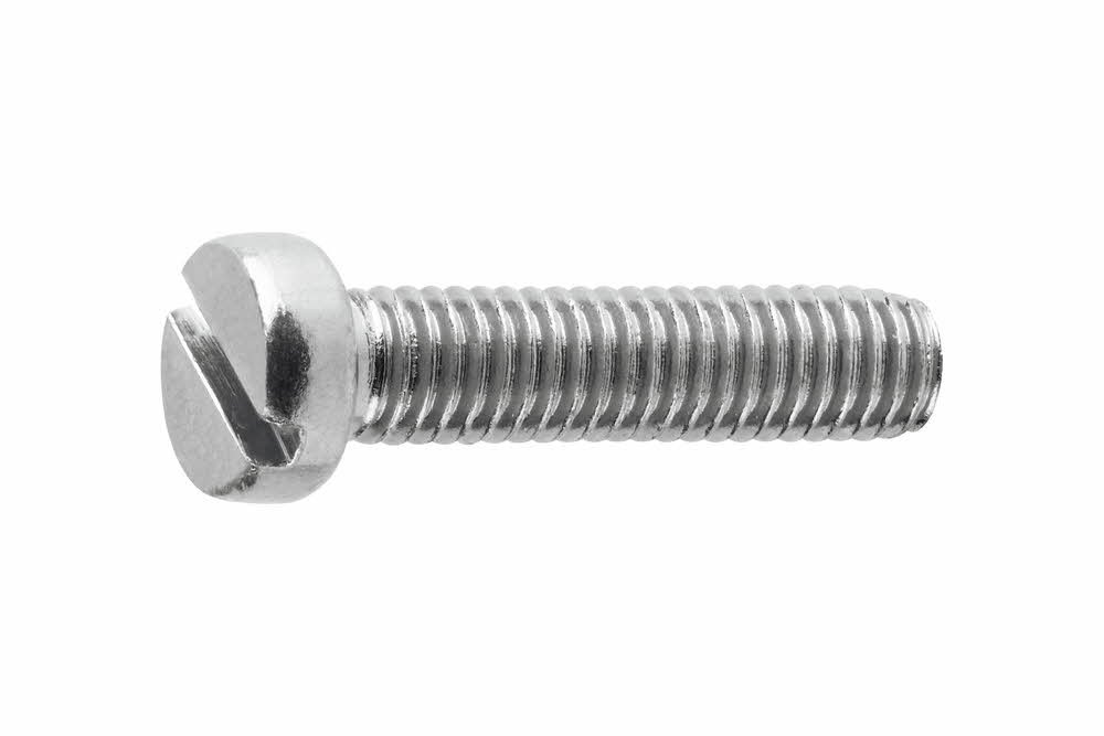 Vis filetée métrique M5 x 50 tête cylindrique fendue pour rénovations et réparations