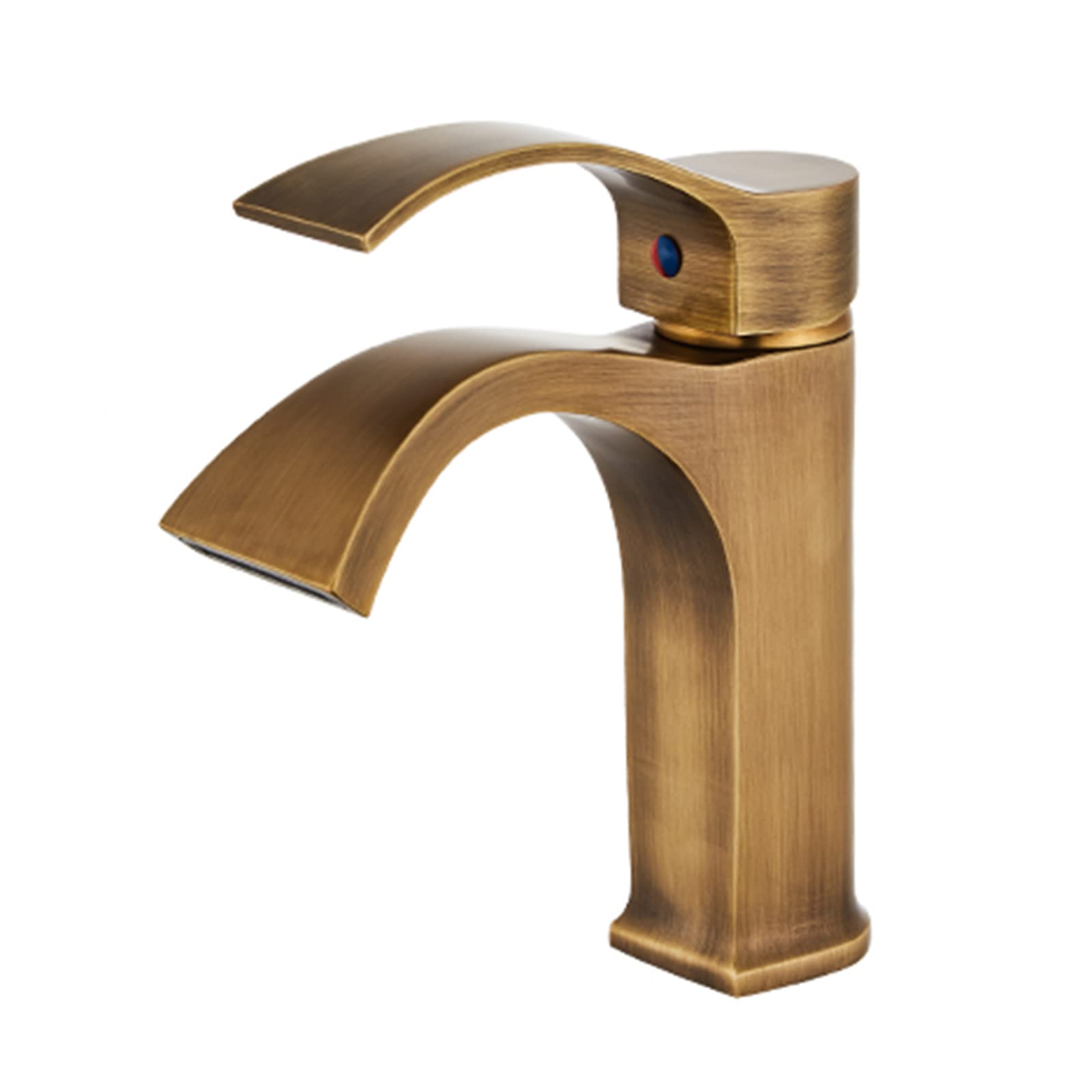 Robinet lavabo laiton anti-calcaire pour en finir avec les traces de lavabo