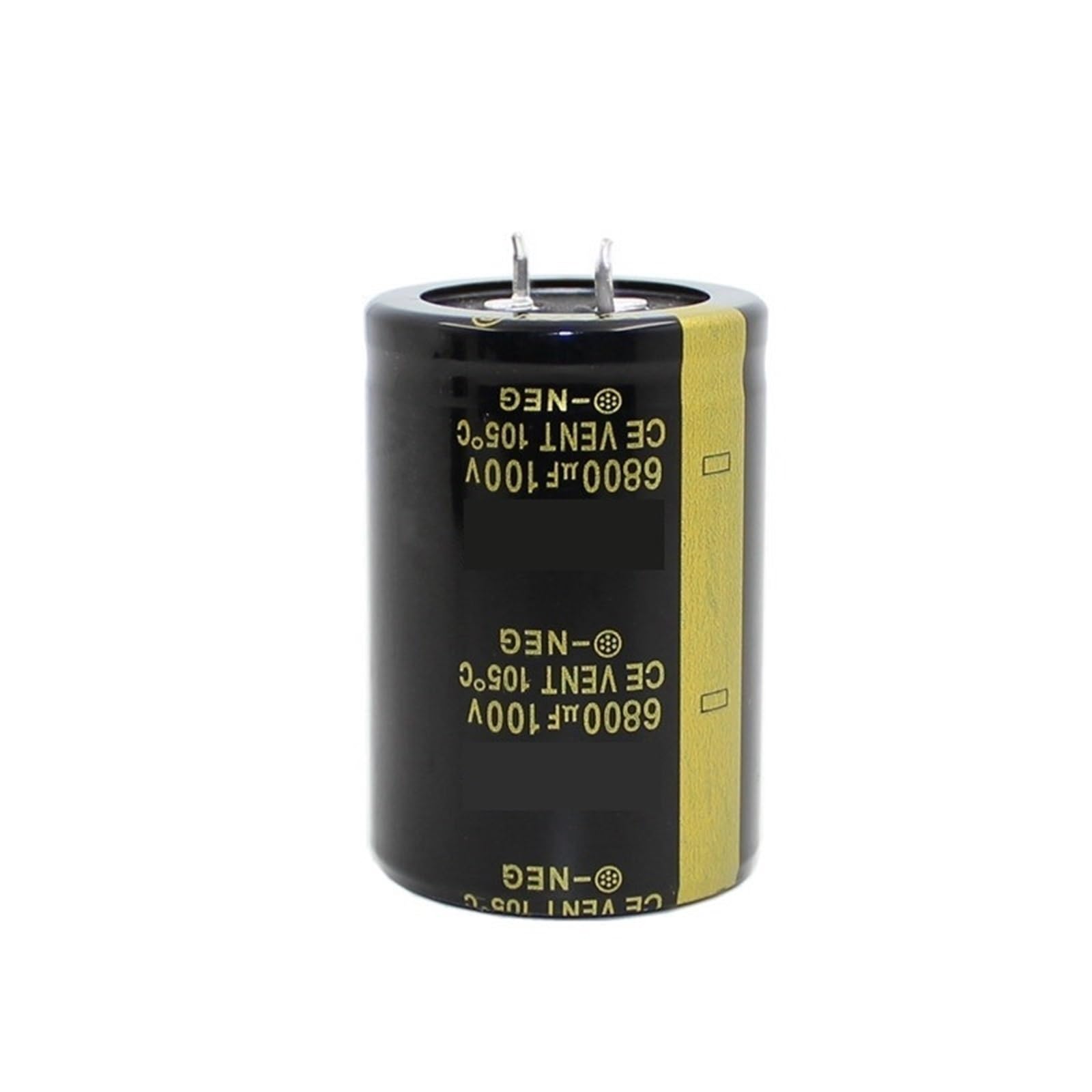 2 szt. Kondensator elektrolityczny audio 100 V 1000 UF 2200 UF 3300 UF 4700 UF do wzmacniacza audio Hi-Fi, głośnik wysokiej częstotliwości i basu ESR.(100V1000UF 22X30MM)