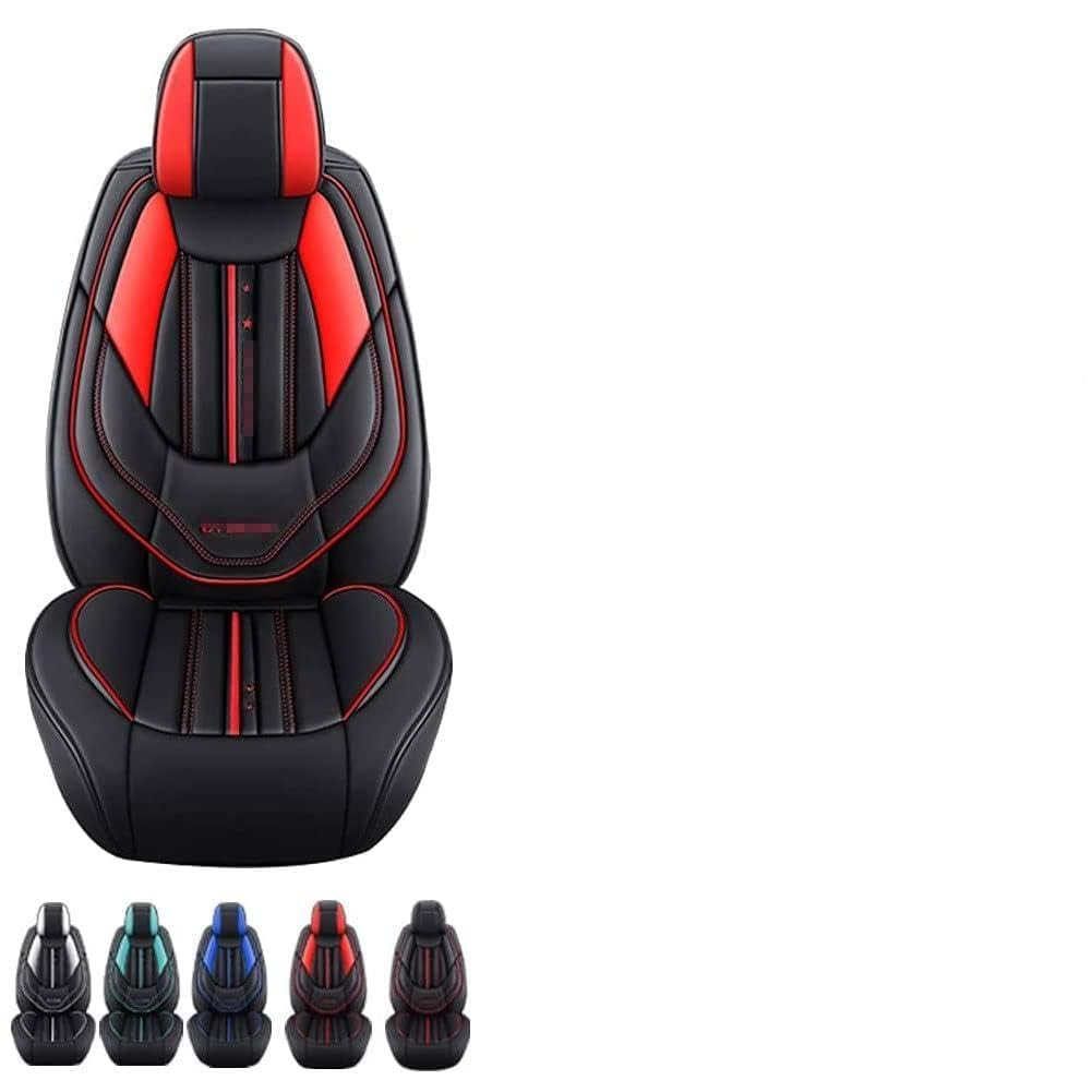 PEKMAR Car Seat Covers,Compatible with Cadillac CTS,Seat Protector,A-red