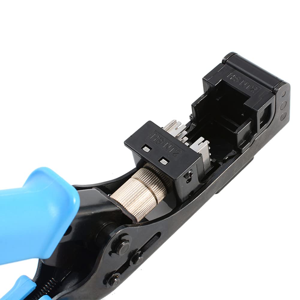 Pinza crimpatrice RJ45, RJ11, 4 paia per jack