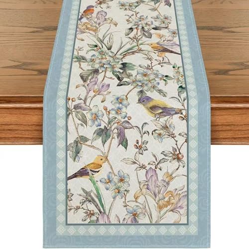 【Materiale di Alta Qualità】Realizzato in pregiato lino, questo runner tavola unisce durabilità e eleganza. Il tessuto, moderatamente spesso e morbido, protegge la superficie del tavolo da graffi, calore e liquidi senza restringersi o sbiadire. Ideale per runner da tavolo moderno, runner per il tavolo e runner tavola moderno, è eco-compatibile e lavabile a mano o in lavatrice a ciclo delicato.