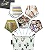 HKEC Rectangle Storage Basket with Handles, Collapsible Storage Box Cute Canvas Organizer Bin for Pet/Kids Toys/Playroom Organization/Toy Bin/Closet/Shelf Baskets/Baby Hamper(Green/Gray Cactus)