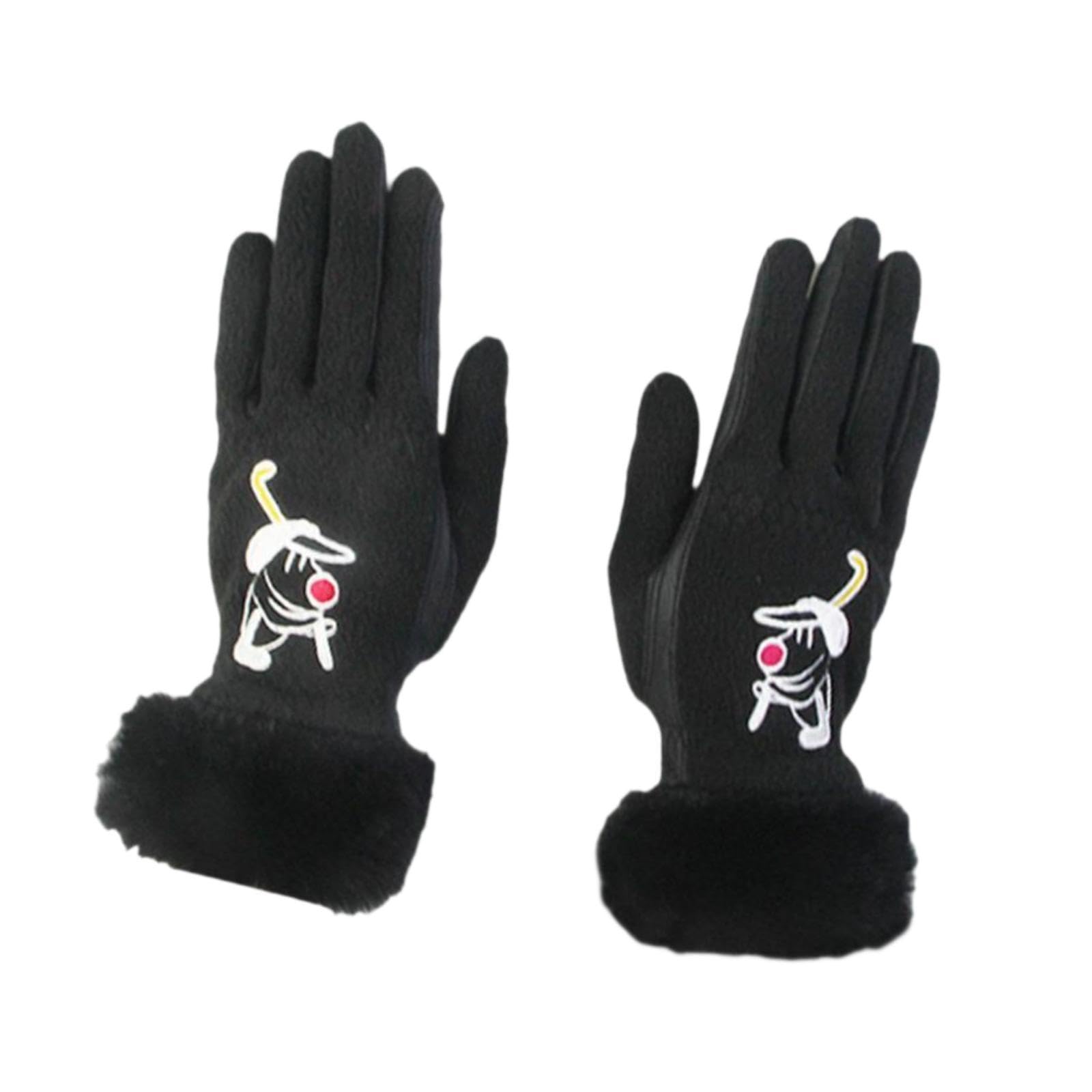 1 Paar Damen Golfhandschuhe, Winterhandschuhe, Outdoor Snowboardhandschuhe