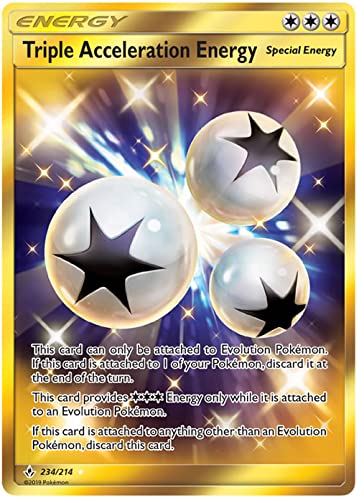 Pokémon 100 Basis-Energiekarten – Alle Typen Enthalten + Toploader Zum Schutz