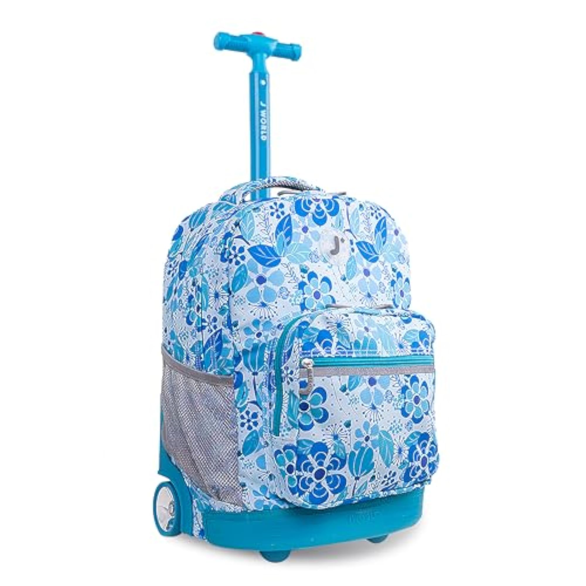 Sunrise Rolling Backpack - 18" (Blue Vine)
