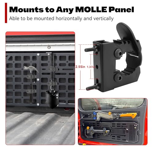 JERBOR Quick Release Rubber Clamp Mount for MOLLE Panel by Jerbor - Used condition - Image 3